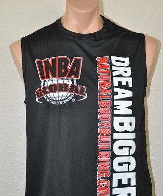 INBA Red & Black Dream Bigger Muscle T-Shirt